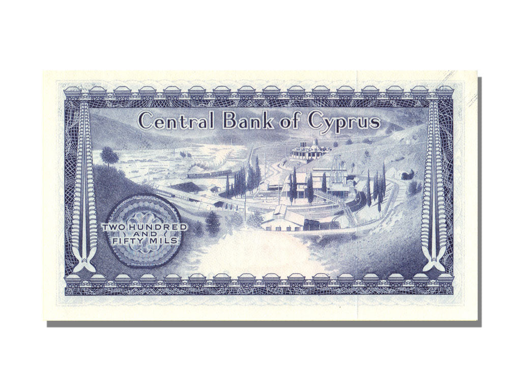 Banknote, Cyprus, 250 Mils, 1982, 1982-06-01, KM:41c, UNC(65-70)