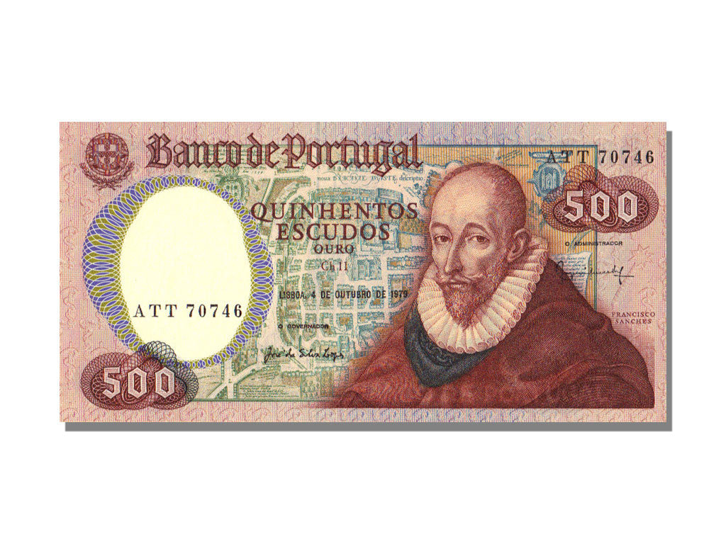 Banknote, Portugal, 500 Escudos, 1979, 1979-10-04, UNC(65-70)