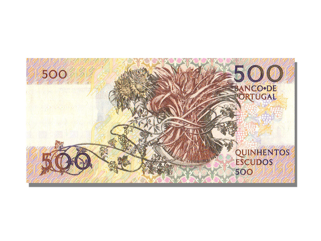 Banknote, Portugal, 500 Escudos, 1989, 1989-10-04, UNC(65-70)
