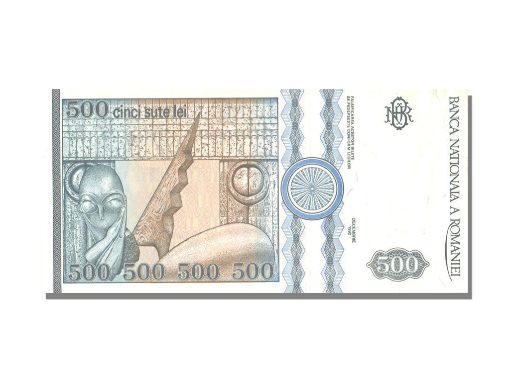 Banknote, Romania, 500 Lei, 1992, 1992-12-01, KM:101a, UNC(65-70)