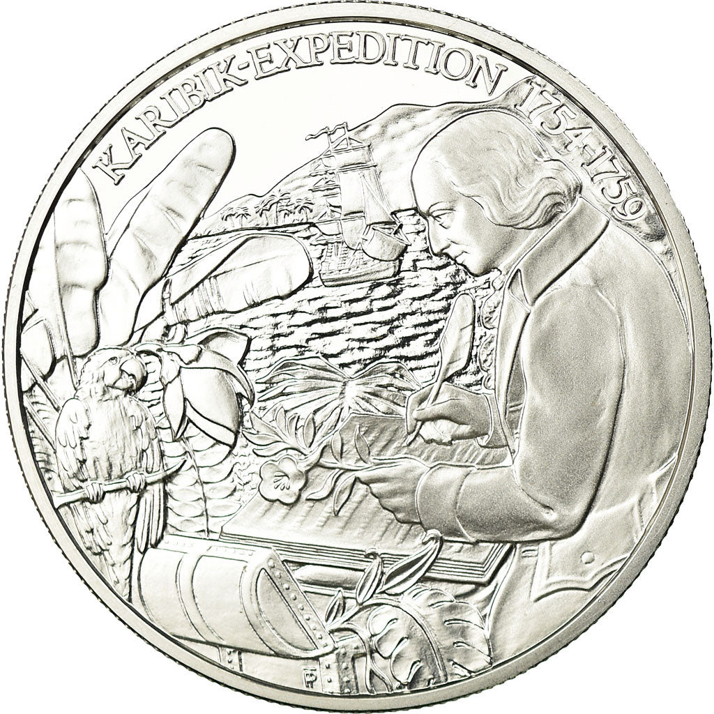 Austria, 20 Euro, Nikolaus Joseph von Jacquin, 2011, MS(65-70), Silver, KM:3201