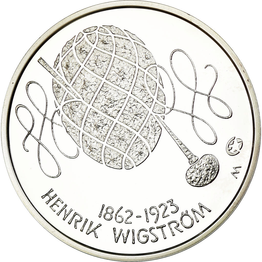 Finland, 10 Euro, Henrik Wigstr, 2012, MS(65-70), Silver, KM:179