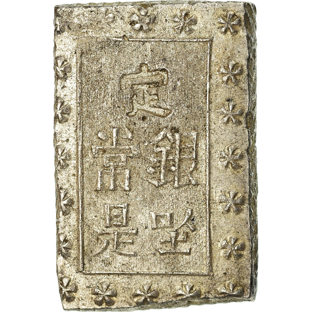 Coin, Japan, Bu, Ichibu, 1859-1868, AU(55-58), Silver, KM:16a