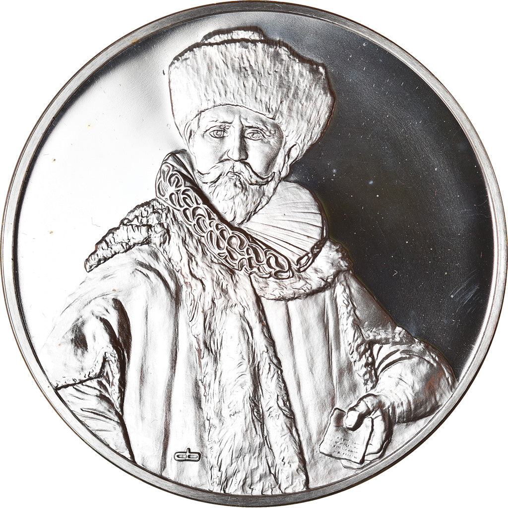 Frankreich, Medaille, Peinture, Rembrandt, Portrait de Nicolas Ruts, STGL