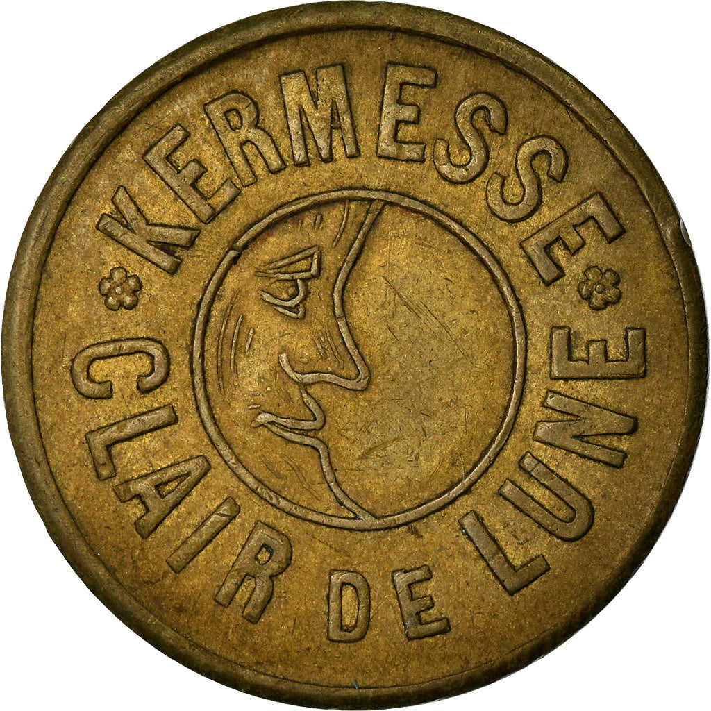 France, Jeton, Paris, Kermesse Clair de Lune, Bon pour une Audition, TTB+