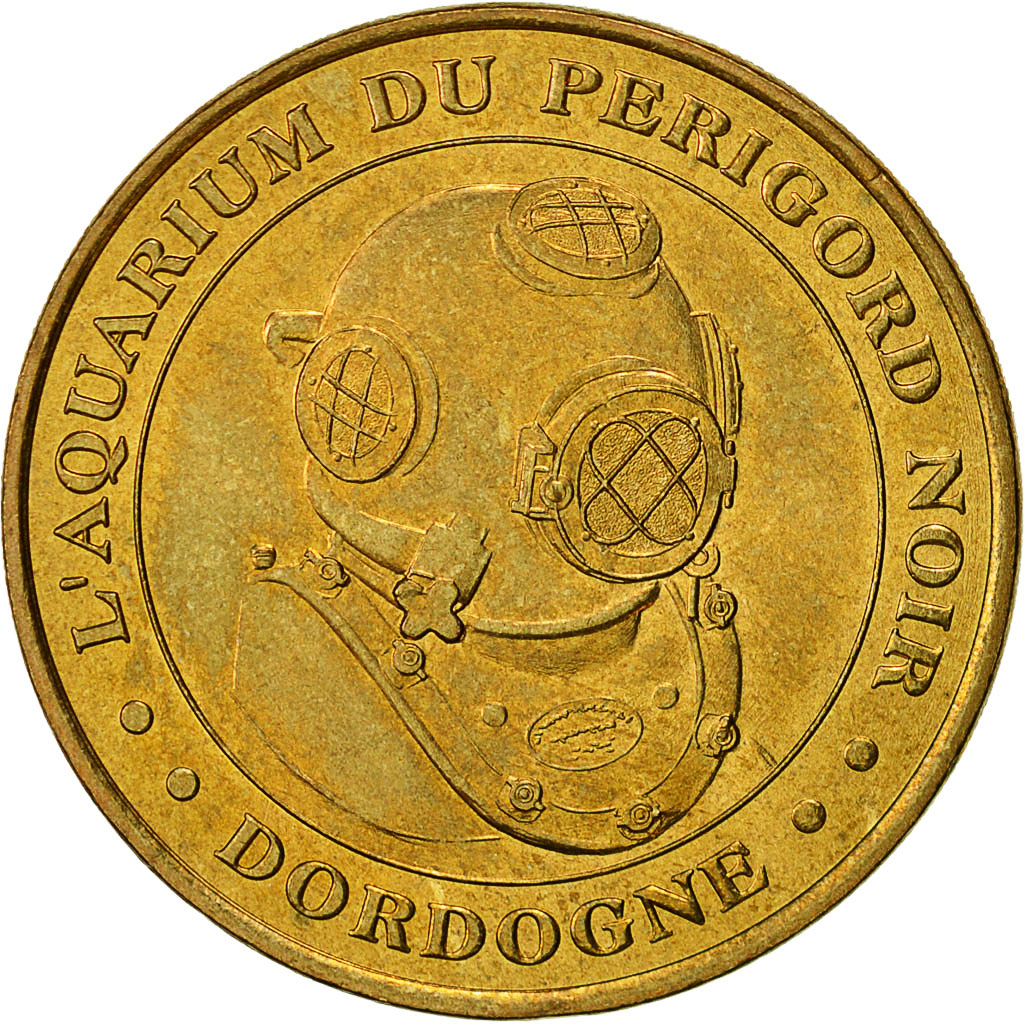 France, Token, Touristic token, Le Bugue - aquarium n°1, 2002, Monnaie de