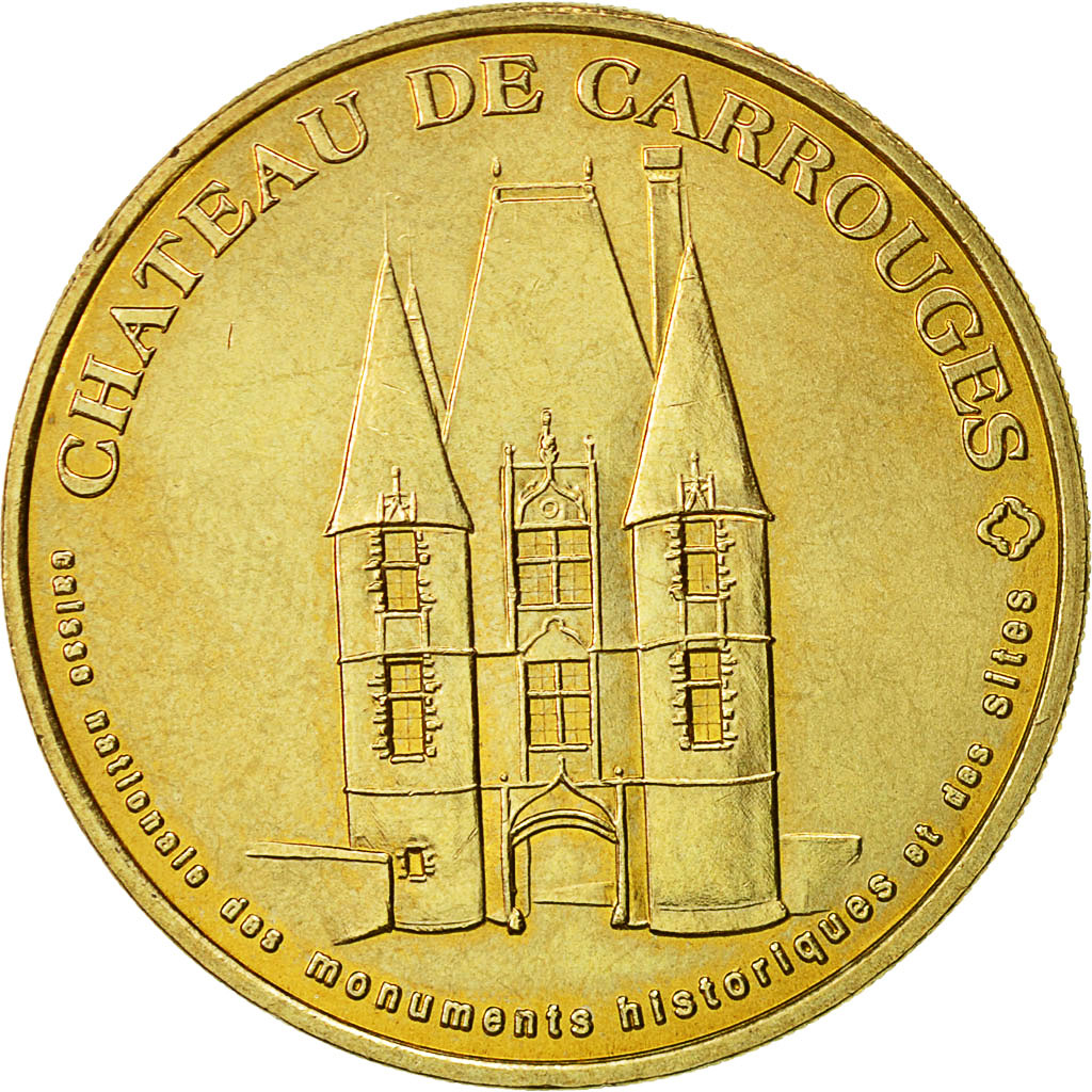 France, Token, Touristic token, Carrouges - Château, 1998, MDP, EF(40-45)