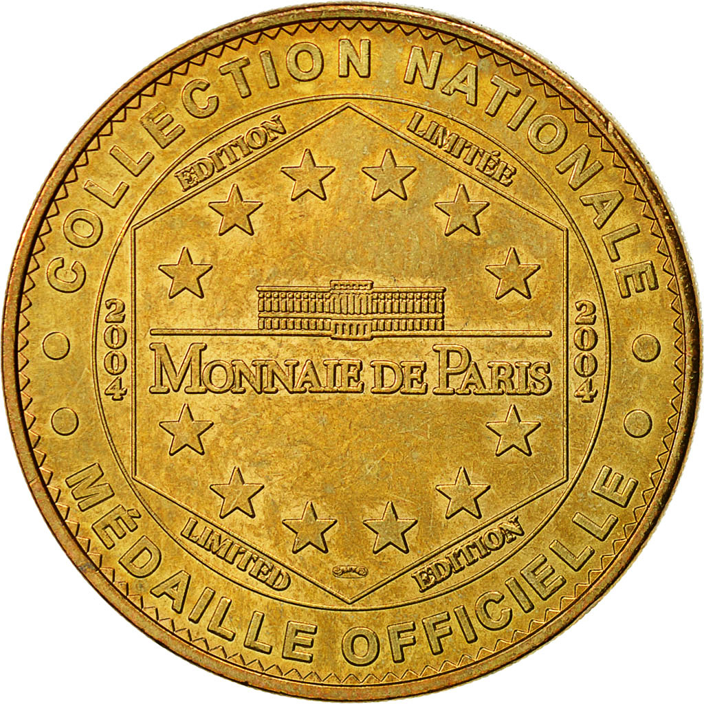 France, Token, Touristic token, Chantilly - Chateau n°1, 2004, MDP, EF(40-45)