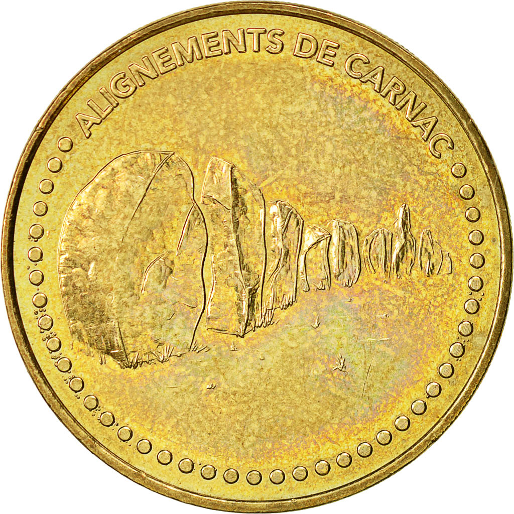 France, Token, Touristic token, Carnac - Les alignements n°2, 2006, MDP