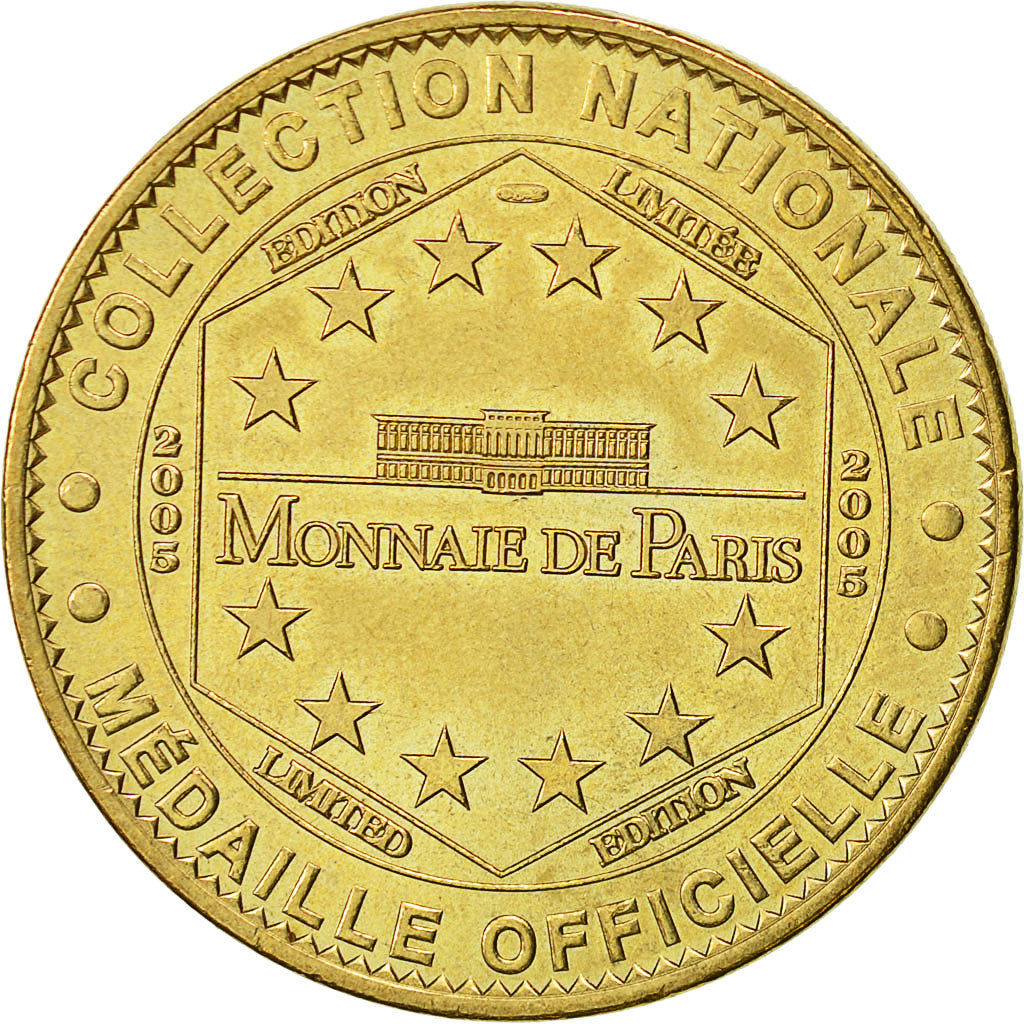 France, Token, Touristic token, Tiffauges - Château de Barbe Bleue n°1, 2005