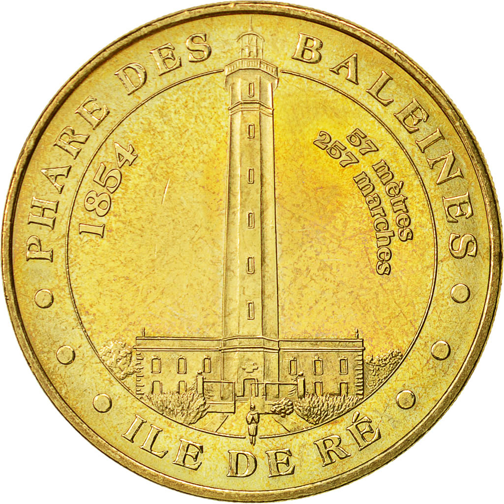 France, Token, Touristic token, Saint-Clément des Baleines - Phare n°1, 2007