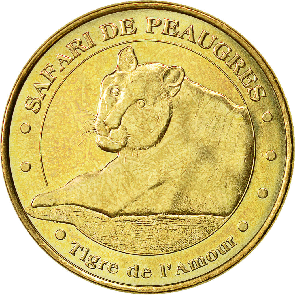 Frankreich, Token, Touristic token, Peaugres -  Safari n°5, 2011, MDP, SS