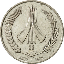 Coin, Algeria, Dinar, 1987, EF(40-45), Copper-nickel, KM:117