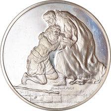 Francia, medaglia, Peinture, Rembrandt, Le Retour de l'Enfant Prodigue, Arts &
