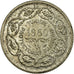 Monnaie, Tunisie, Muhammad al-Amin Bey, 10 Francs, 1950, Paris, SUP, Argent