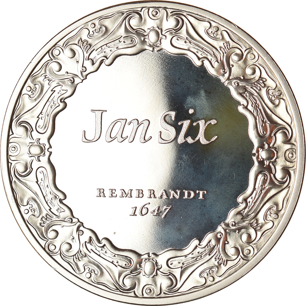 France, Médaille, Peinture, Rembrandt, Portrait de Jan Six, Arts & Culture
