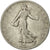 Moneda, Francia, Semeuse, 2 Francs, 1899, Paris, BC+, Plata, KM:845.1