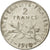 Moneda, Francia, Semeuse, 2 Francs, 1910, Paris, BC+, Plata, KM:845.1