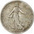Moneda, Francia, Semeuse, 2 Francs, 1898, Paris, BC+, Plata, KM:845.1