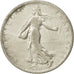 Monnaie, France, Semeuse, Franc, 1909, Paris, TB+, Argent, KM:844.1, Gadoury:467