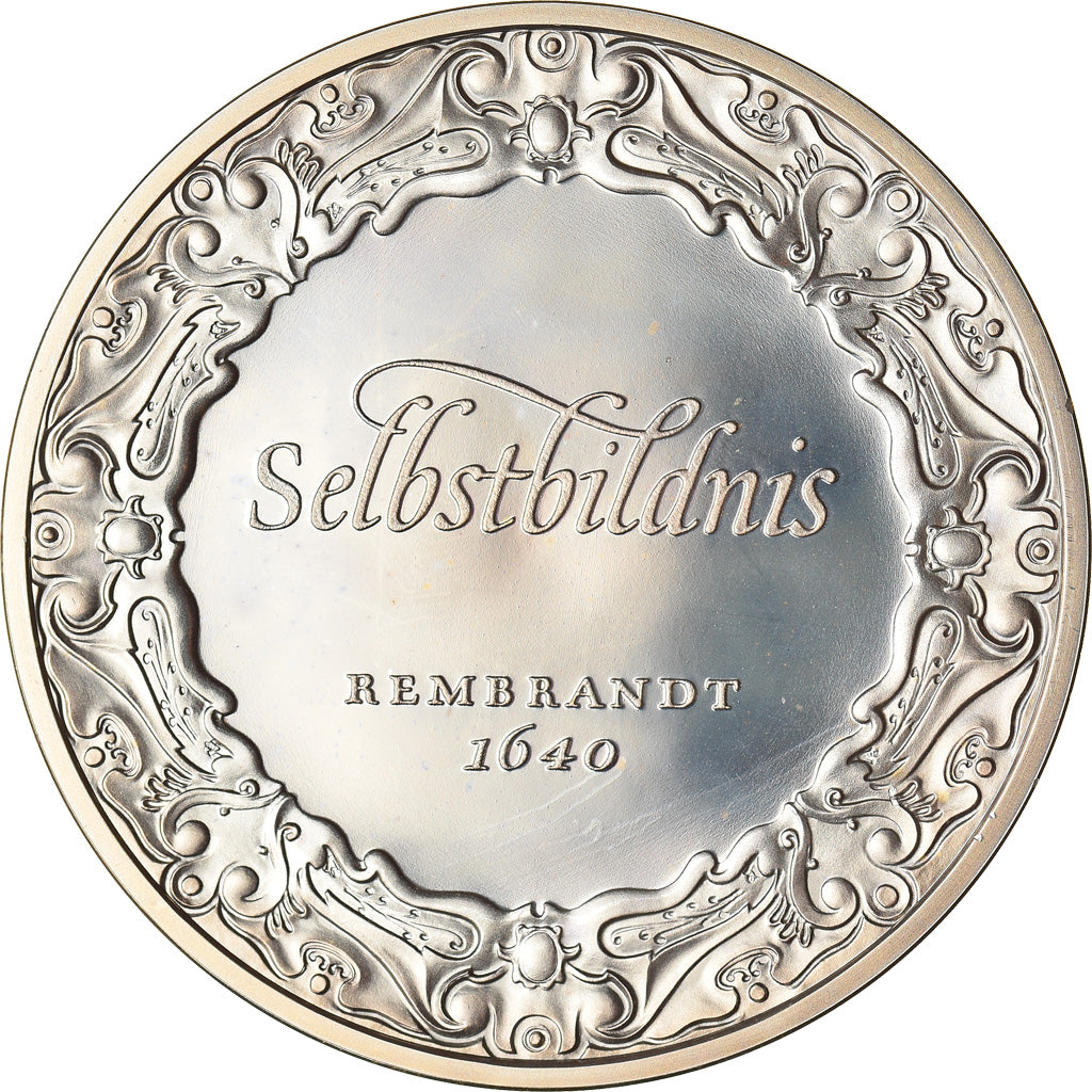 France, Medal, Peinture, Rembrandt, Autoportrait, Arts & Culture, MS(65-70)