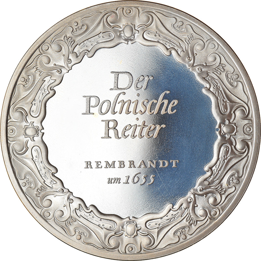 France, Médaille, Peinture, Rembrandt, Le Cavalier Polonais, Arts & Culture