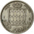 Mónaco, Rainier III, 100 Francs, Cent, 1956, MBC, Cobre - níquel, KM:134