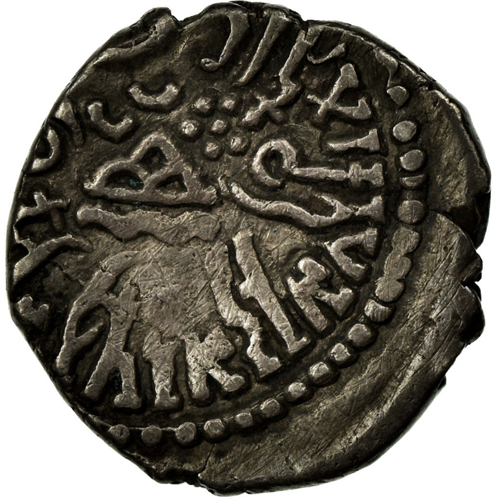Coin, India, Drachm, EF(40-45), Silver