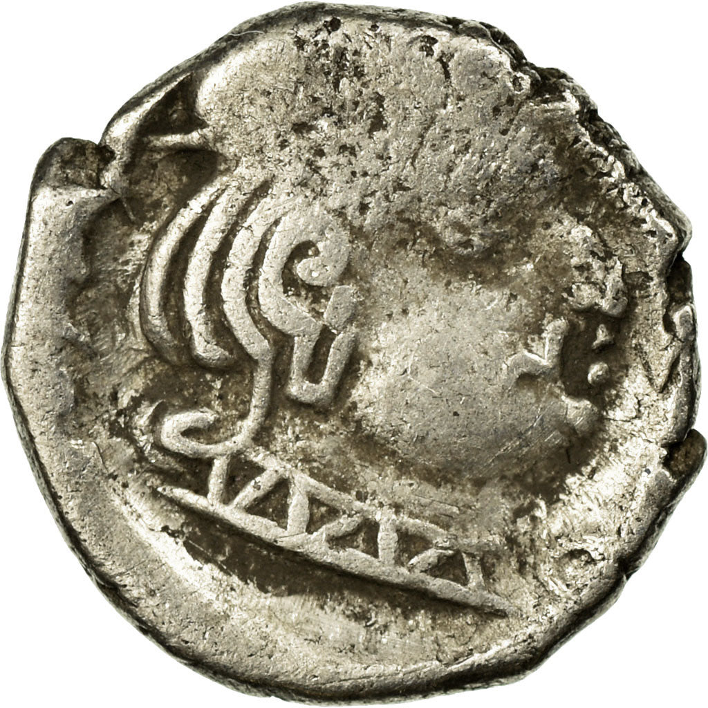 Coin, India, Drachm, EF(40-45), Silver