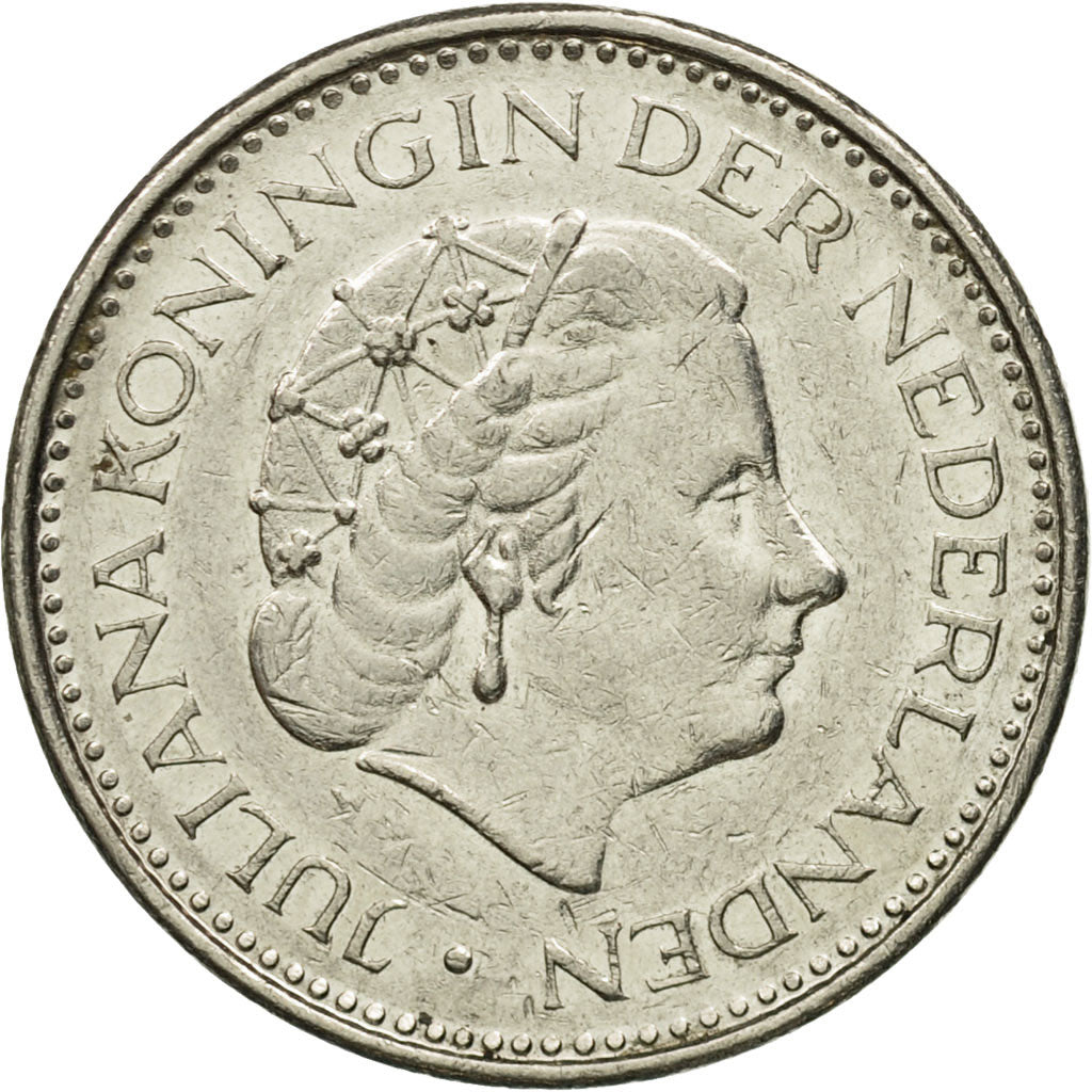 Niederlande, Beatrix, Gulden, 1980, Nickel, SS+, KM:PnA138