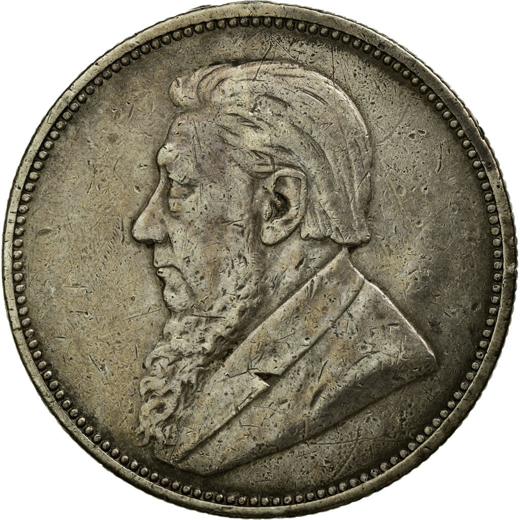 Coin, South Africa, 2 Shillings, 1894, AU(50-53), Silver, KM:6