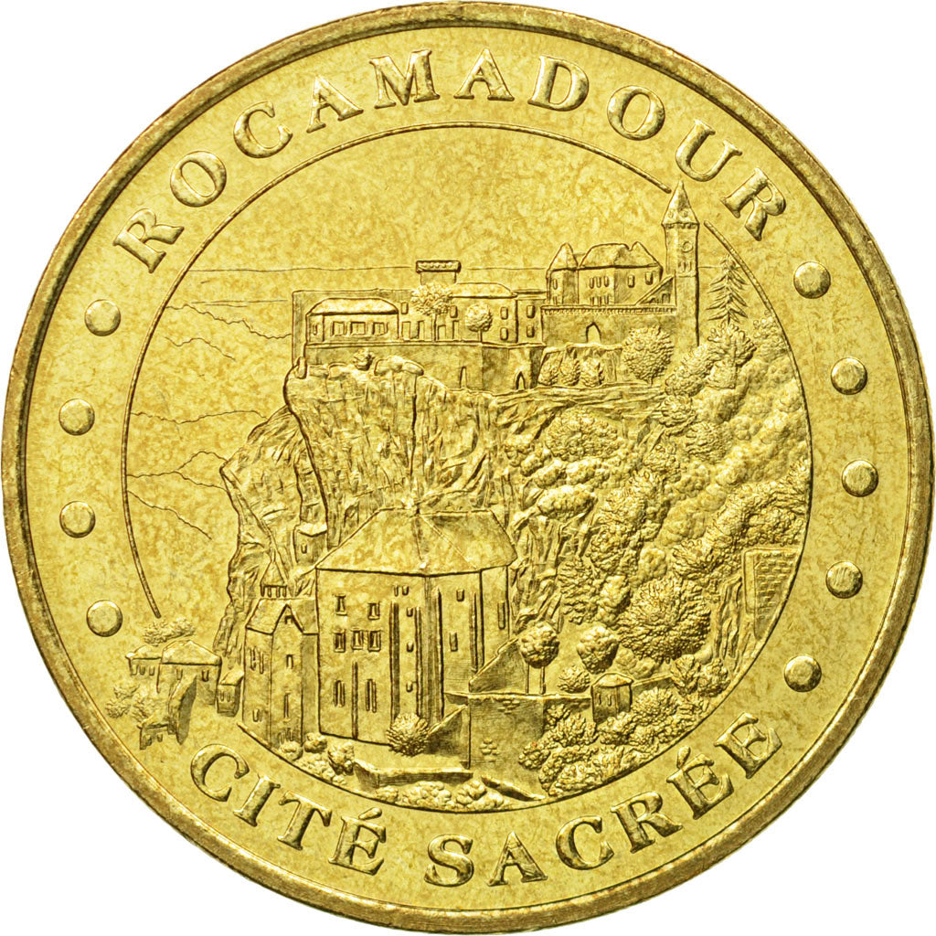France, Token, Touristic token, Rocamadour -  Cité Sacrée, 2005, MDP