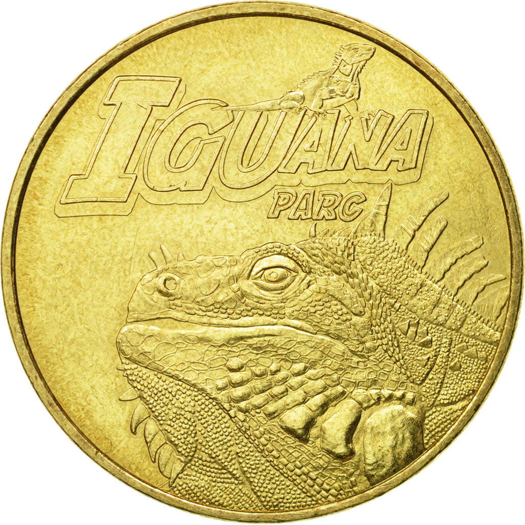 France, Token, Touristic token, Le Bugue - Iguana Parc, 2008, MDP, AU(50-53)