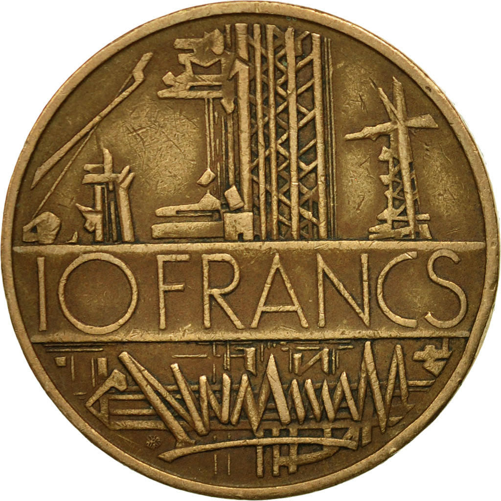 Coin, France, Mathieu, 10 Francs, 1979, Paris, EF(40-45), Nickel-brass, KM:940