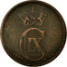 Coin, Denmark, Christian IX, 5 Öre, 1891, EF(40-45), Bronze, KM:794.1
