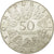 moneda, Austria, 50 Schilling, 1970, EBC, Plata, KM:2909
