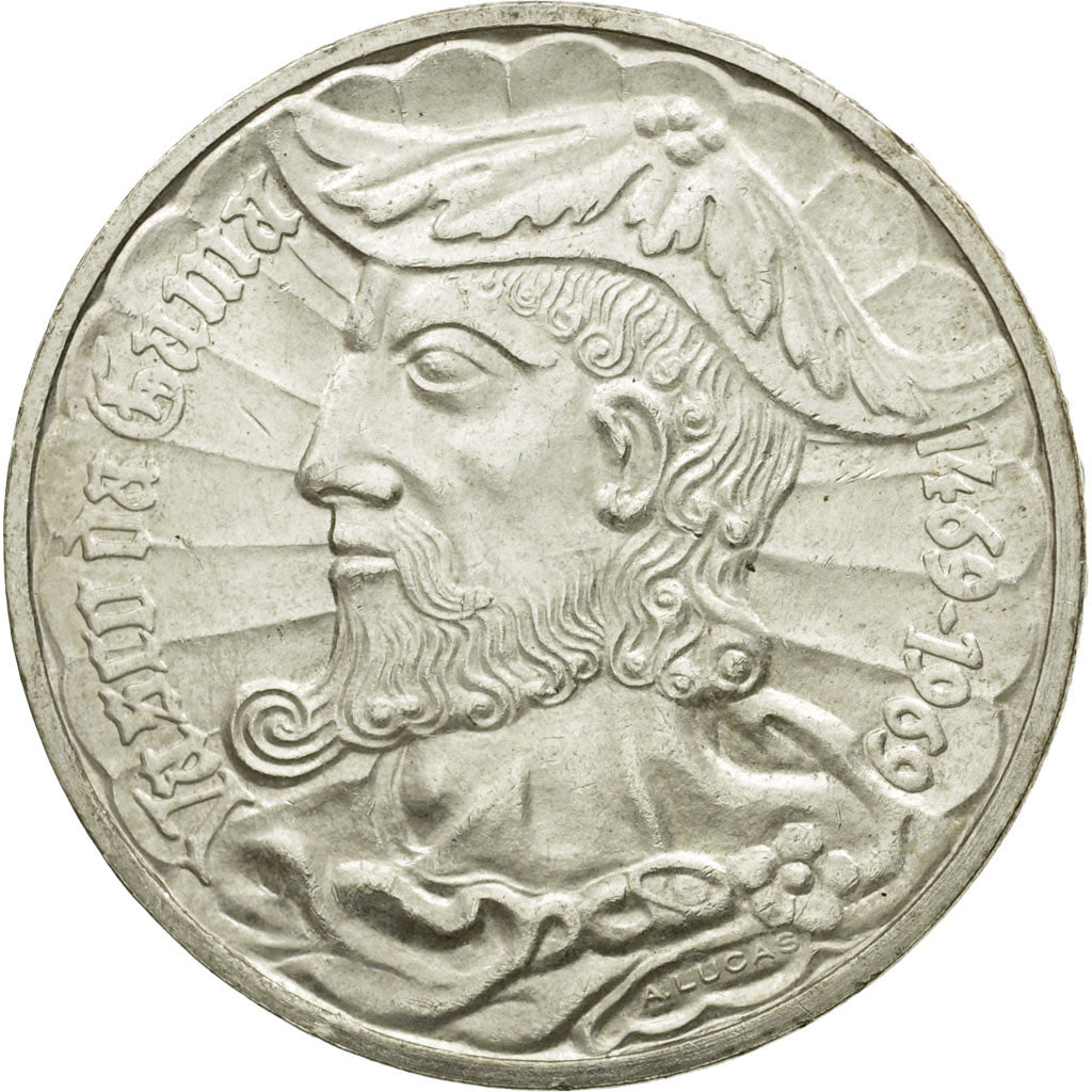 Coin, Portugal, 50 Escudos, 1969, AU(55-58), Silver, KM:598
