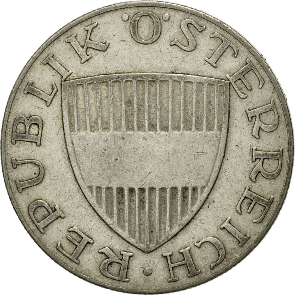 Coin, Austria, 10 Schilling, 1957, EF(40-45), Silver, KM:2882