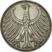 Coin, GERMANY - FEDERAL REPUBLIC, 5 Mark, 1958, Stuttgart, EF(40-45), Silver