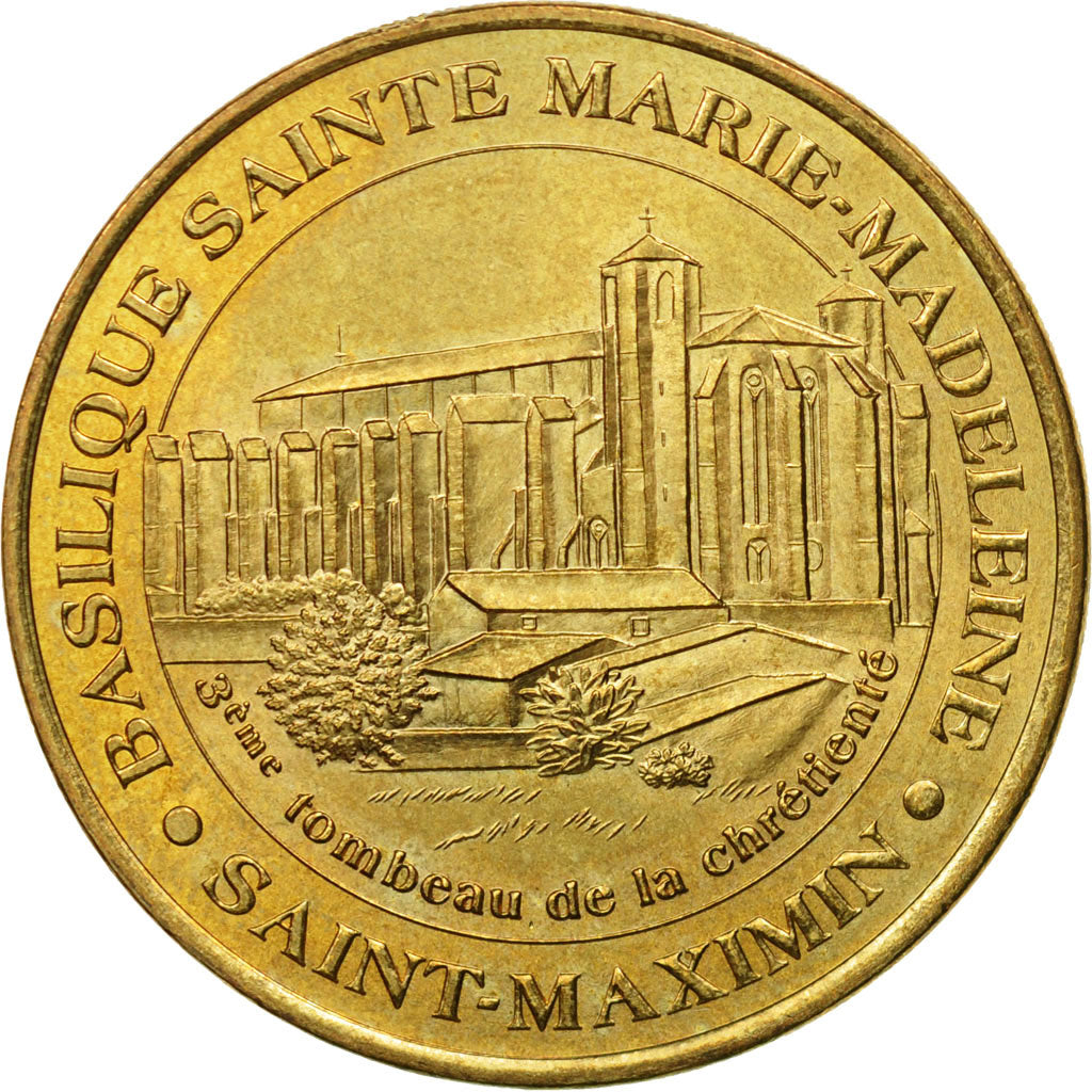 France, Token, Touristic token, Saint-Maximin - Basilique, 2002, MDP, EF(40-45)