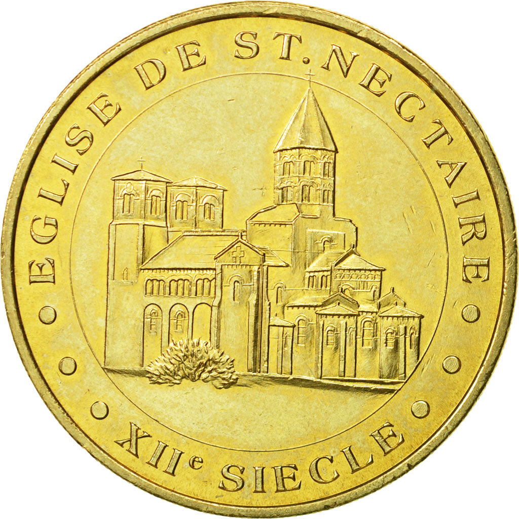 Frankreich, Token, Touristic token, Saint-Nectaire - l'église, 2004, MDP, SS