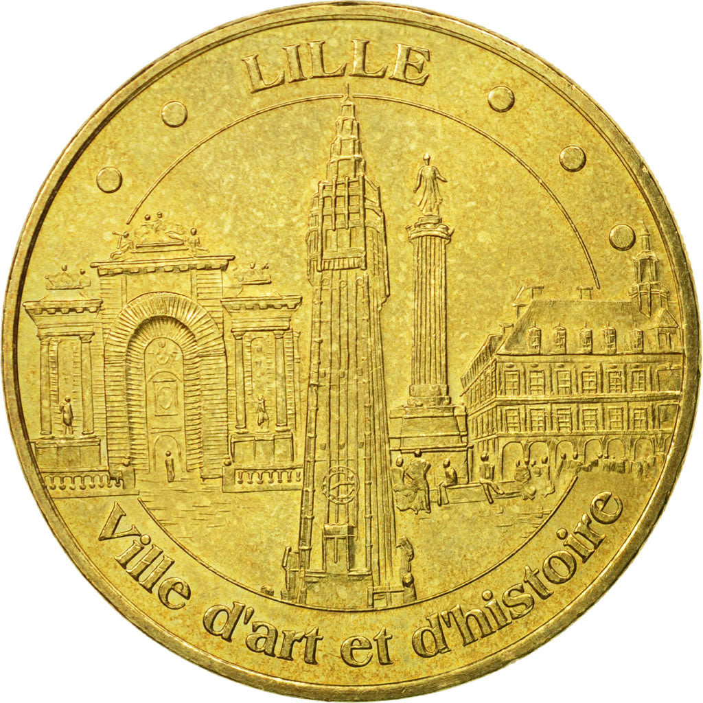 Frankreich, Token, Touristic token, 59/ Lille - Ville d'Art et d'Histoire, 2006