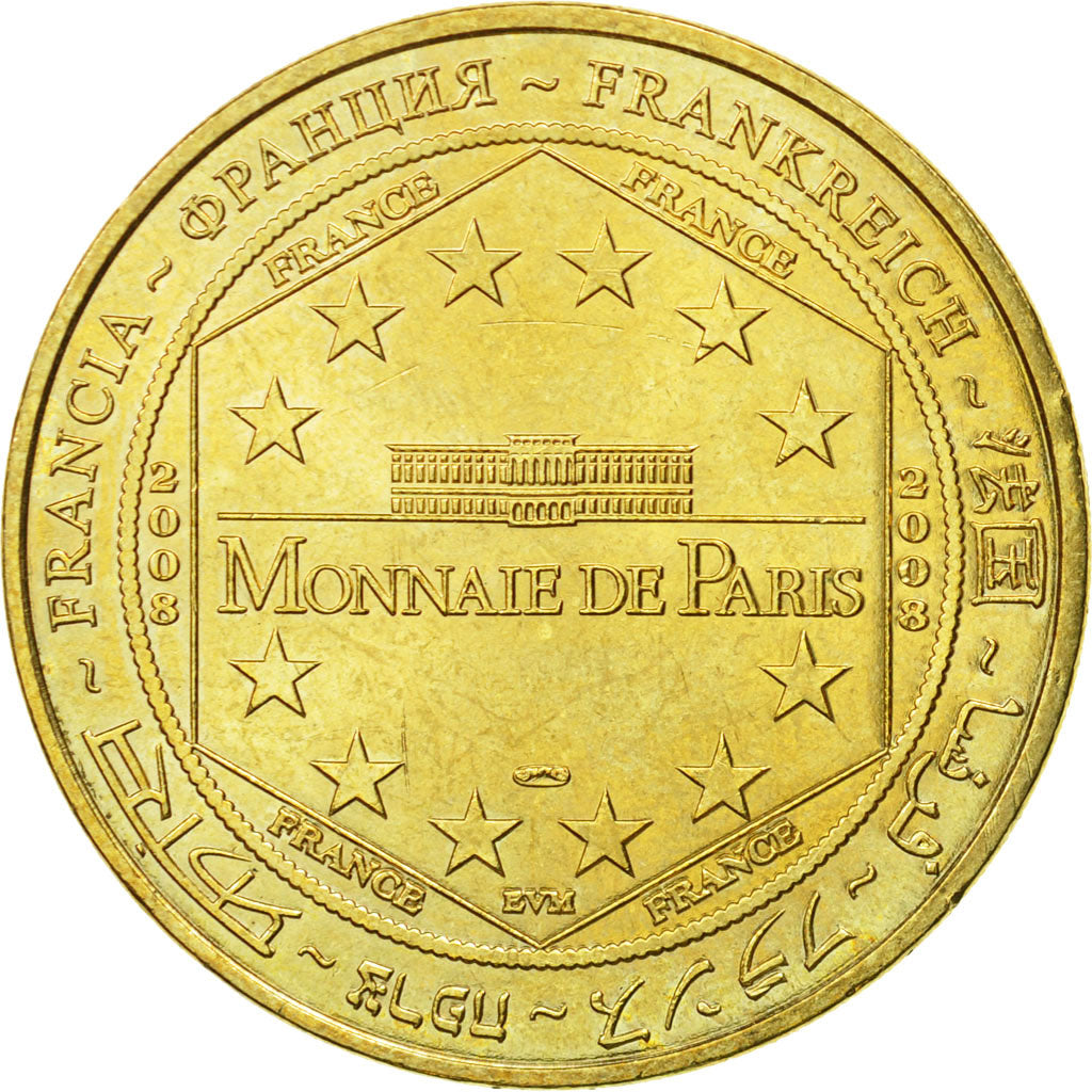 Francia, Token, Touristic token, Paris - Sacré Coeur n°3 - Benoit XVI, 2008