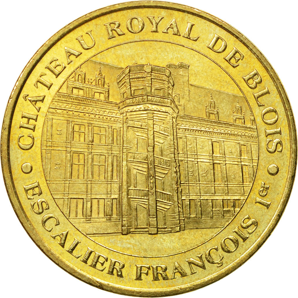 Frankreich, Token, Touristic token, 41/ Escalier François Ier - Blois, 2004