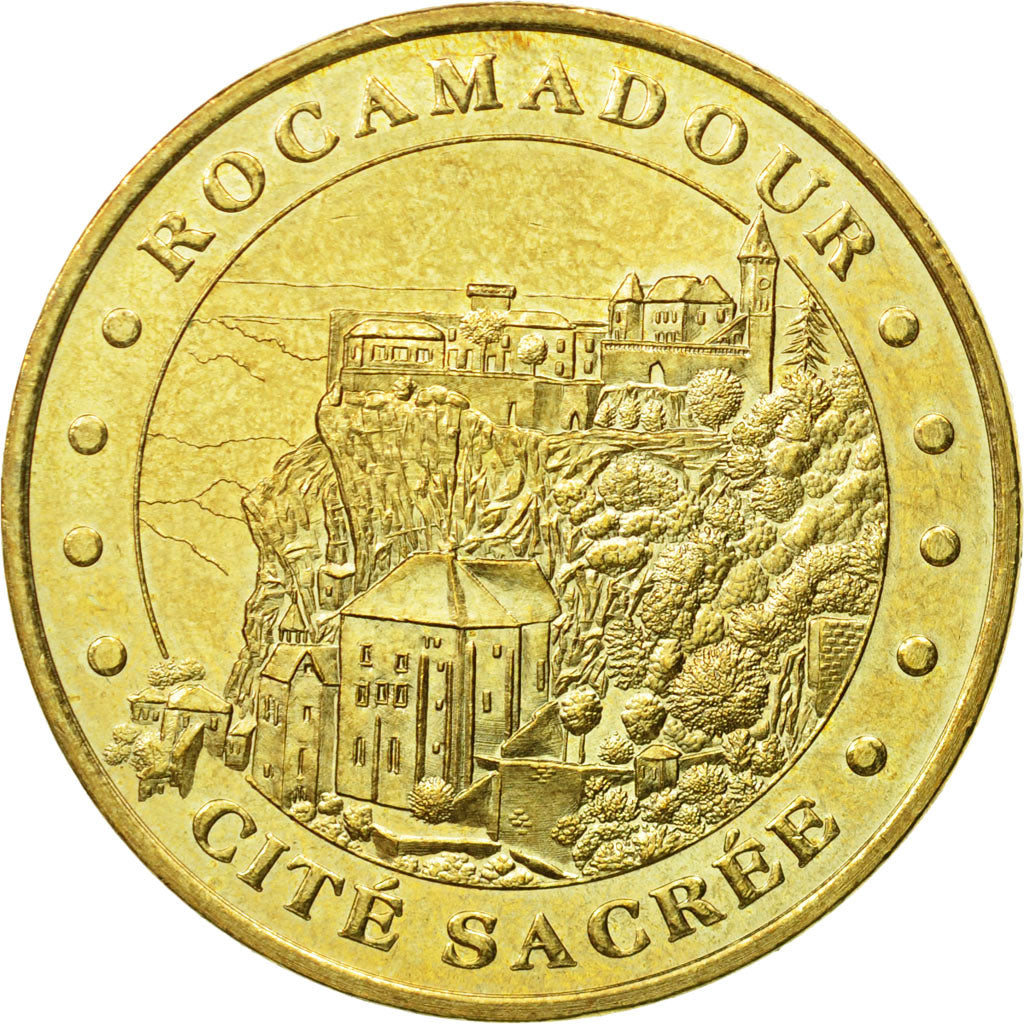 France, Token, Touristic token, 46/ Rocamadour - Cité sacrée, 2005, MDP