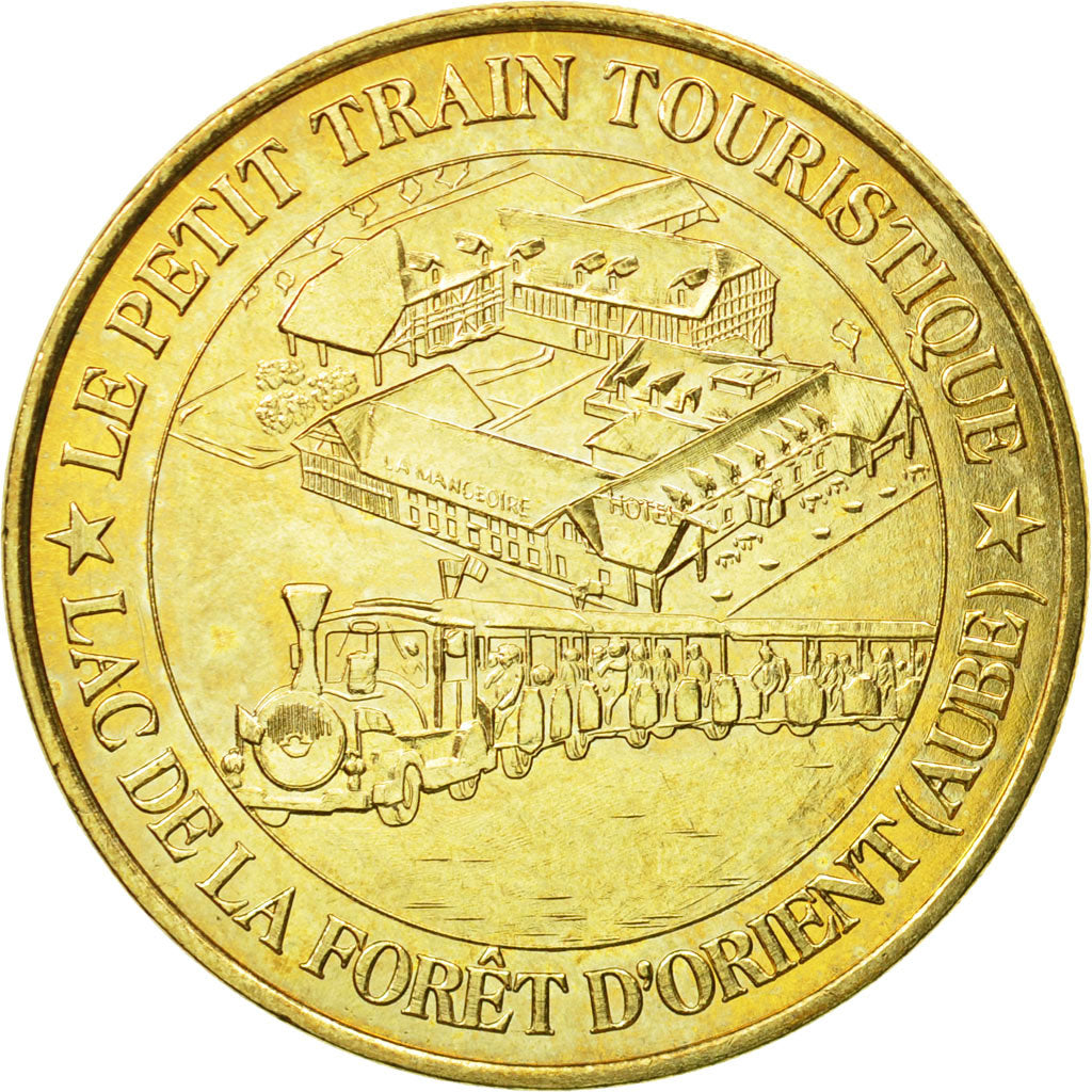 Francia, Token, Touristic token, Montieramey - Le petit train du lac de la
