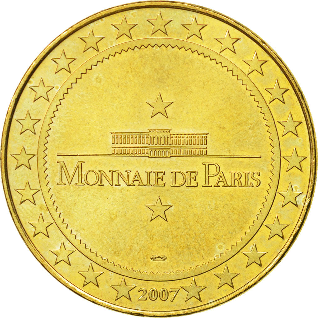 Francia, Token, Touristic token, 77/ Disneyland - Pirates des Caraïbes, 2007