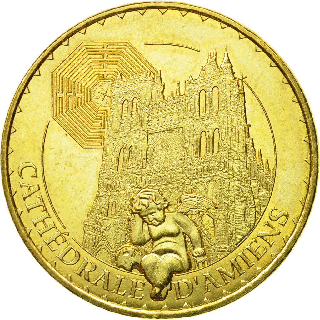 Francia, Token, Touristic token, Amiens - Cathédrale n°2, 2015, MDP, BB