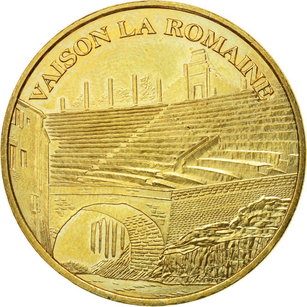 Francia, Token, Touristic token, Vaison-la-Romaine -  Le pont et le théâtre