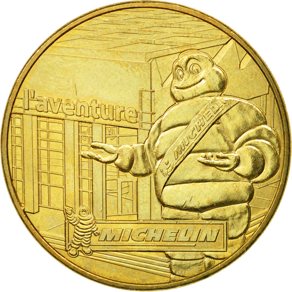 France, Token, Touristic token, Clermont-Ferrand - l'Aventure Michelin n°4